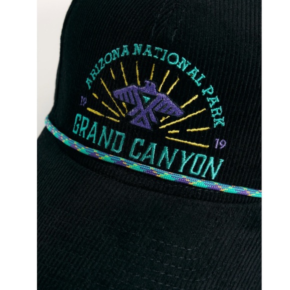 Free People Get Out Cord Baseball Hat Grand Canyon - Picture 3 of 7
